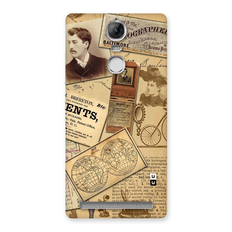 Vintage Memories Back Case for Vibe K5 Note