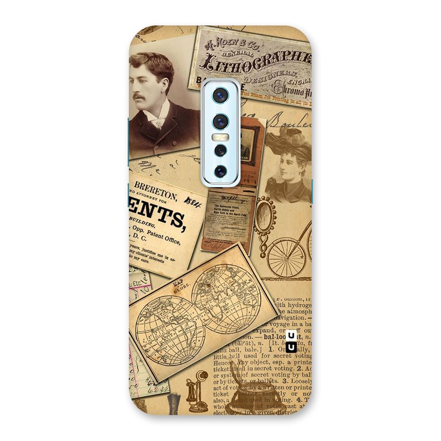 Vintage Memories Back Case for Vivo V17 Pro