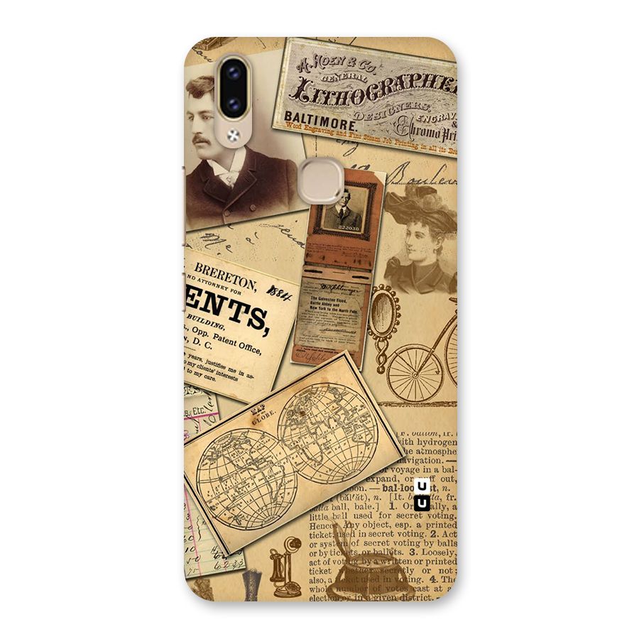 Vintage Memories Back Case for Vivo V9 Youth