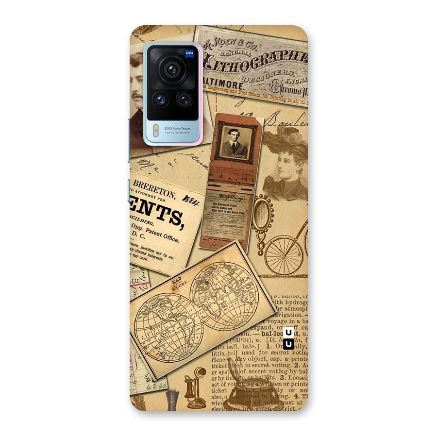Vintage Memories Back Case for Vivo X60 Pro