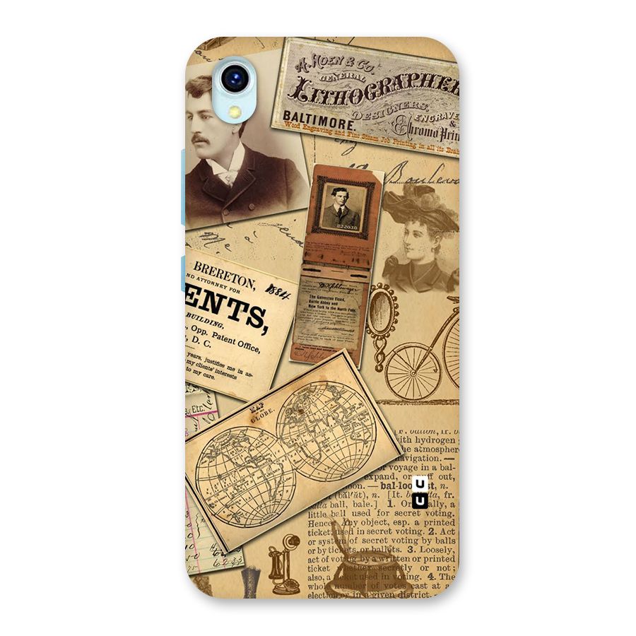 Vintage Memories Back Case for Vivo Y1s