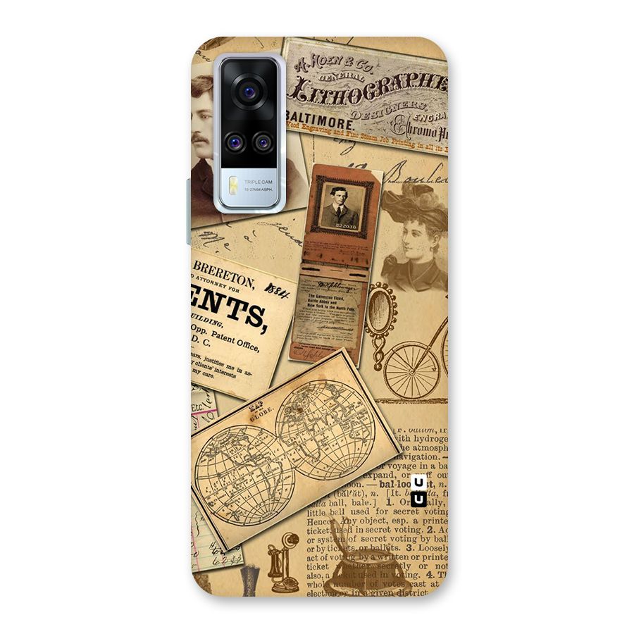 Vintage Memories Back Case for Vivo Y31