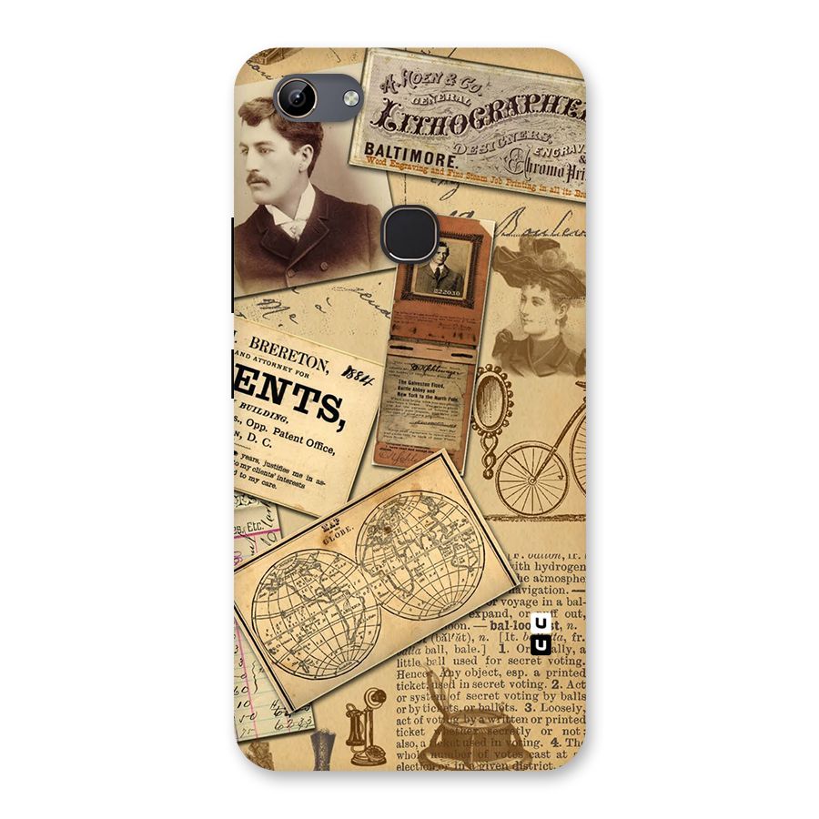 Vintage Memories Back Case for Vivo Y81