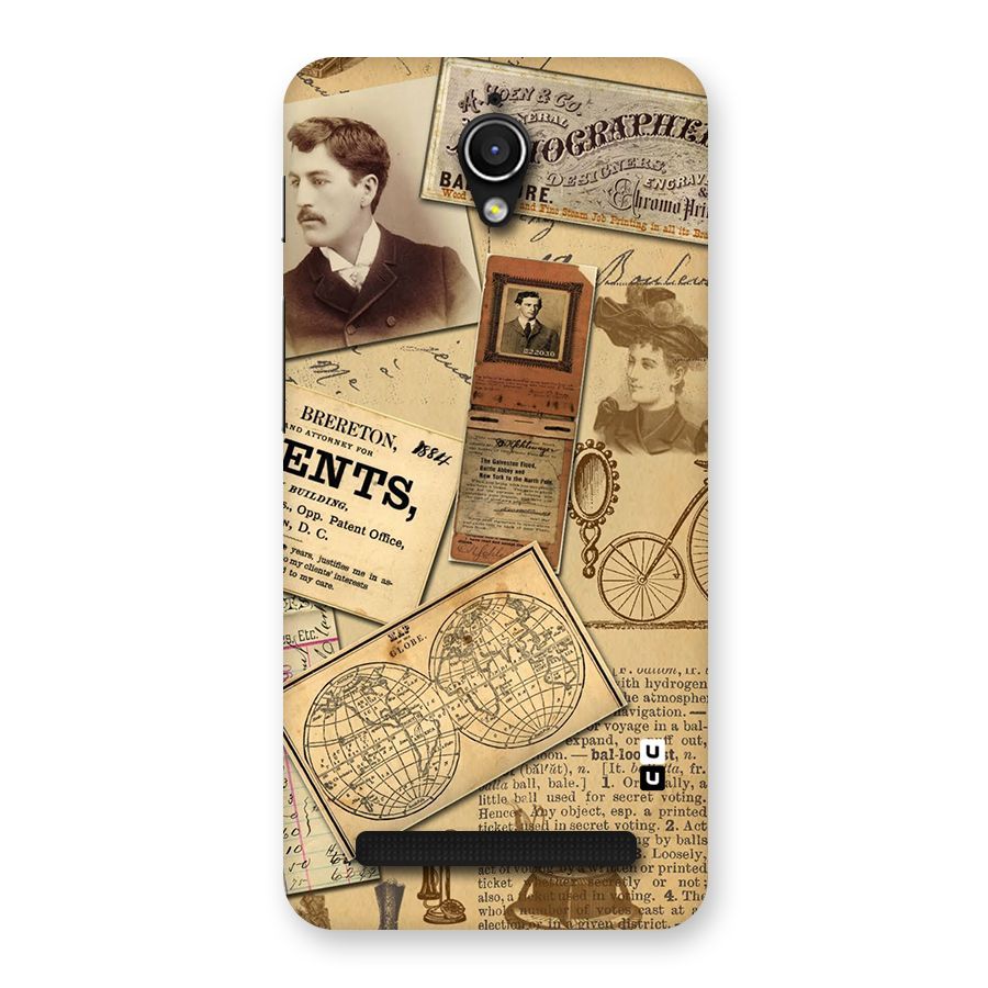 Vintage Memories Back Case for Zenfone Go