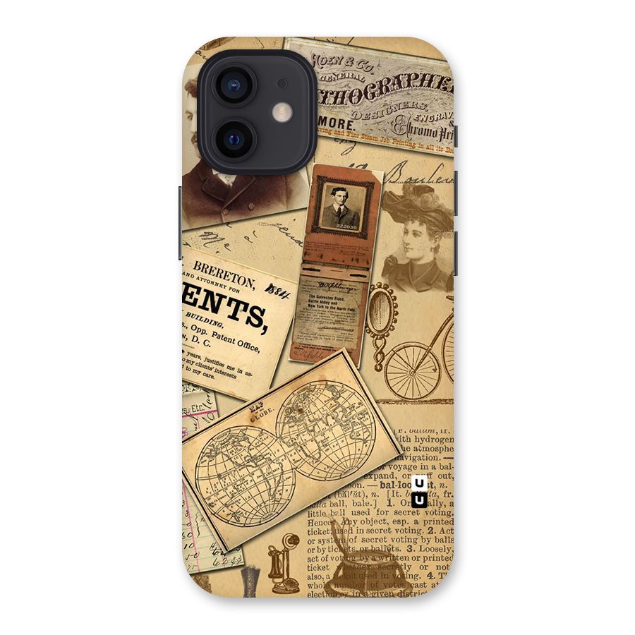 Vintage Memories Back Case for iPhone 12