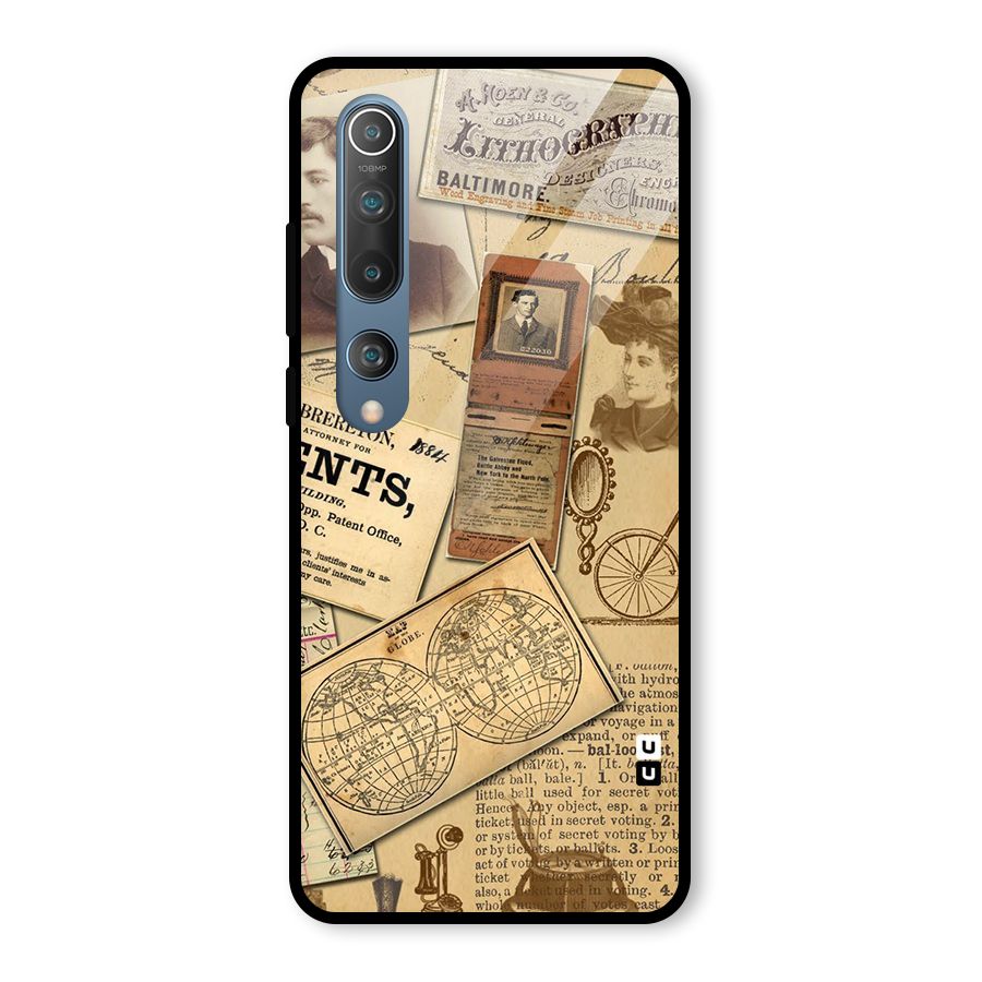 Vintage Memories Glass Back Case for Mi 10