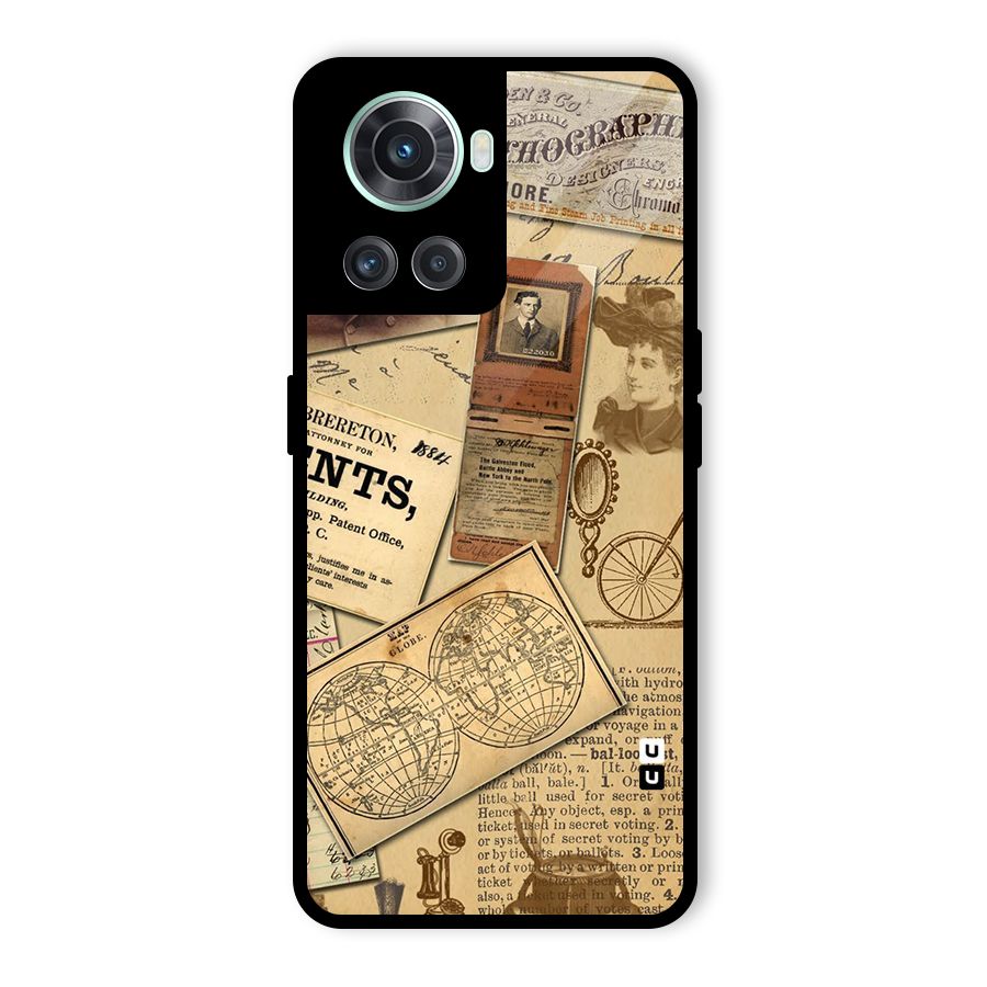 Vintage Memories Glass Back Case for OnePlus 10R