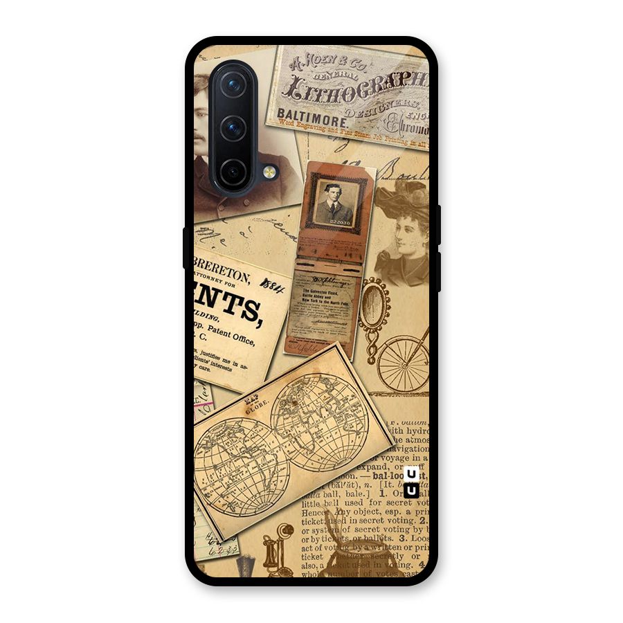 Vintage Memories Glass Back Case for OnePlus Nord CE 5G