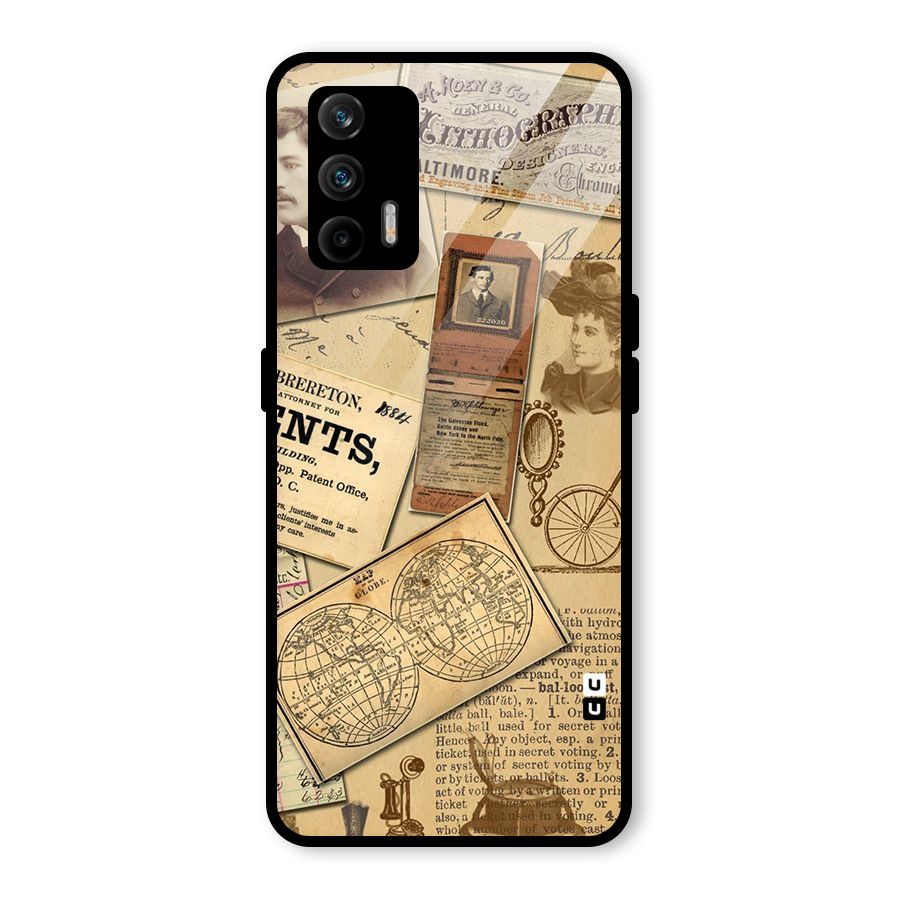 Vintage Memories Glass Back Case for Realme GT 5G