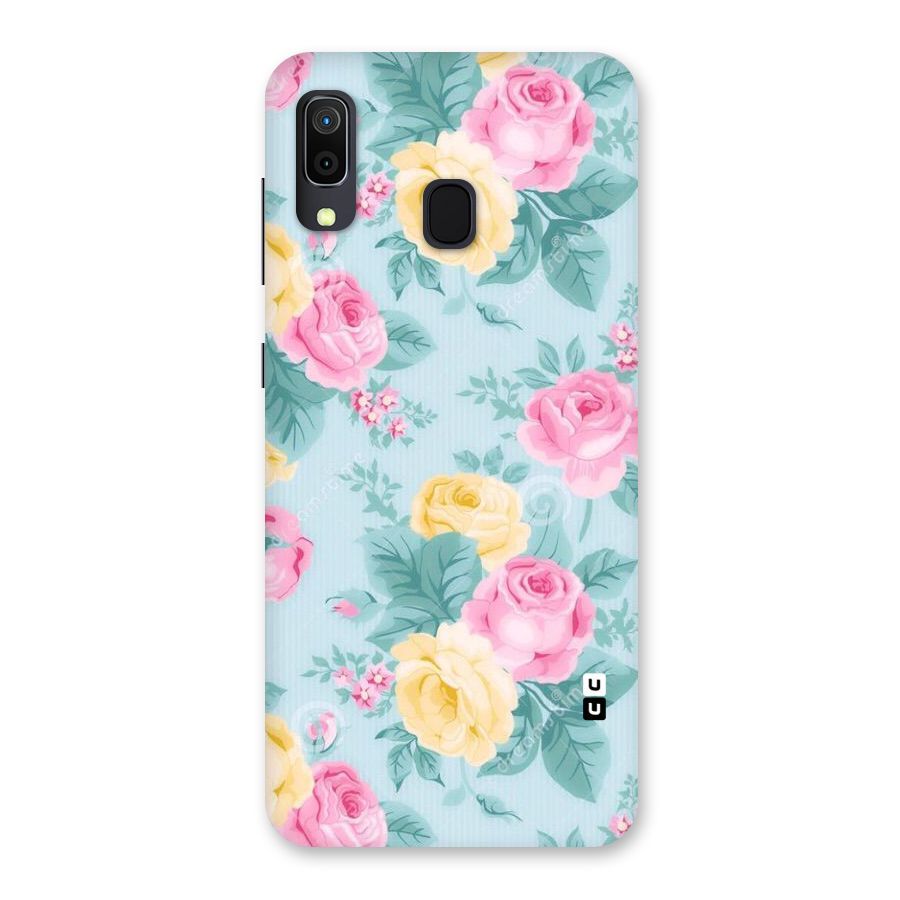 Vintage Pastels Back Case for Galaxy A20