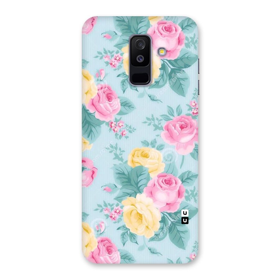 Vintage Pastels Back Case for Galaxy A6 Plus