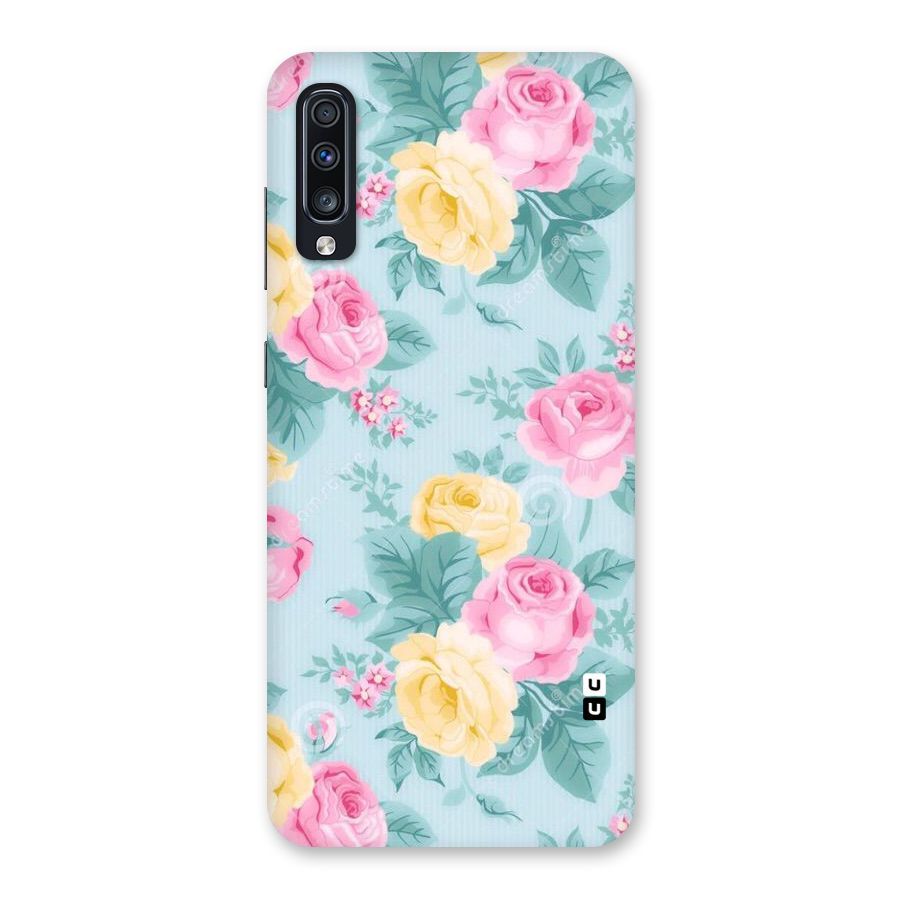 Vintage Pastels Back Case for Galaxy A70s