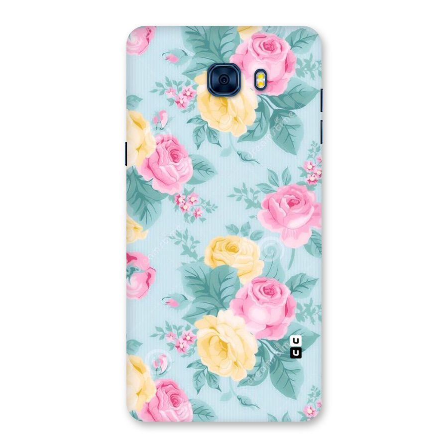 Vintage Pastels Back Case for Galaxy C7 Pro