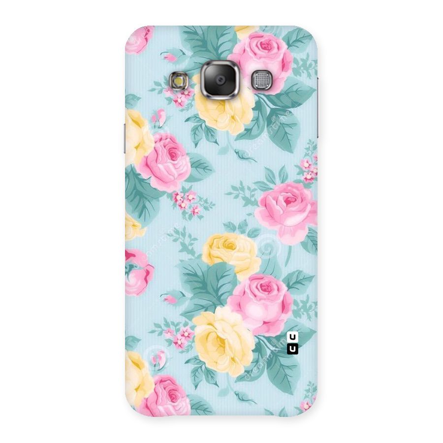 Vintage Pastels Back Case for Galaxy E7