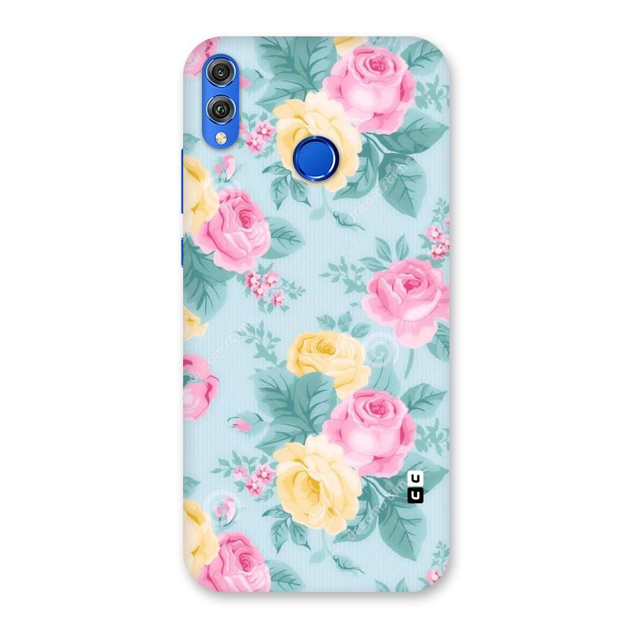 Vintage Pastels Back Case for Honor 8X