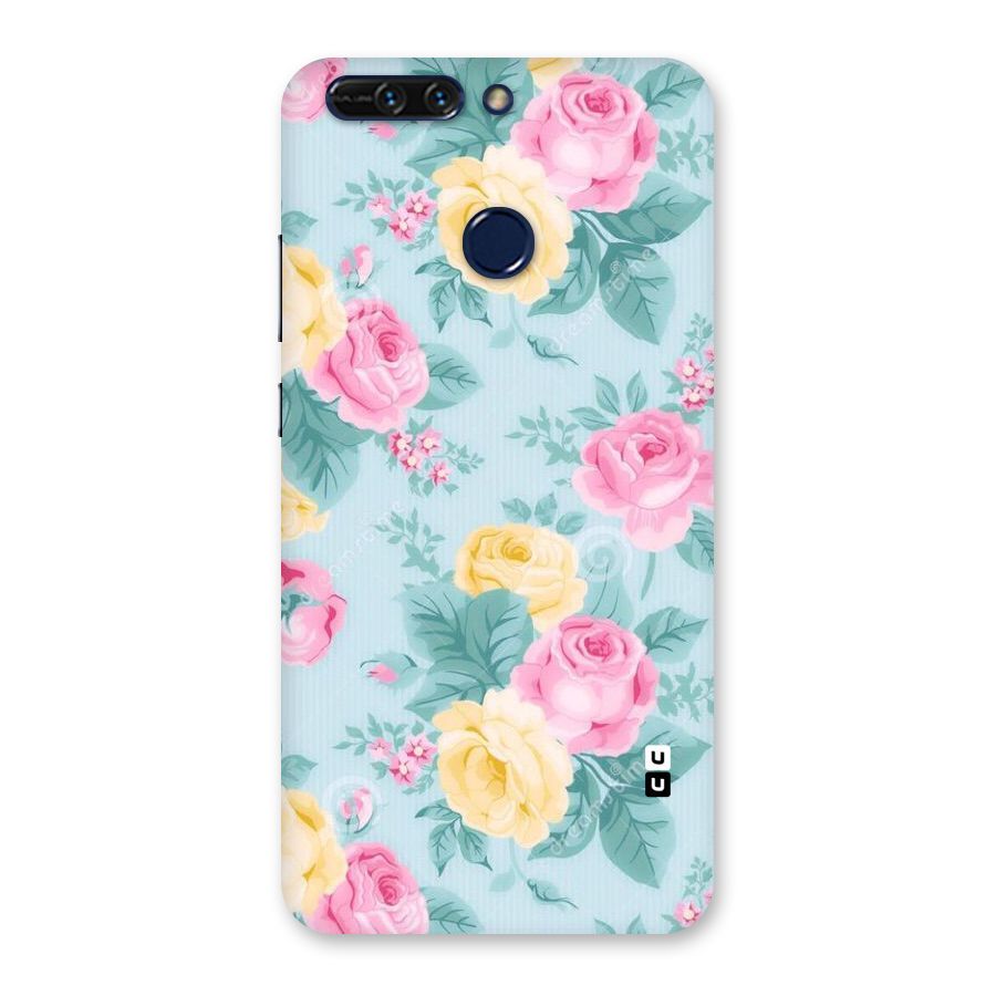 Vintage Pastels Back Case for Honor 8 Pro