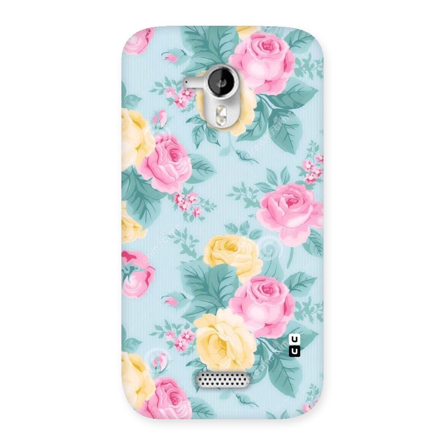 Vintage Pastels Back Case for Micromax Canvas HD A116