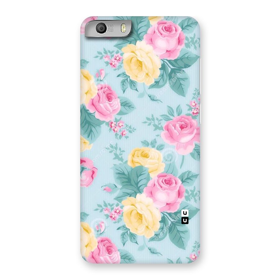 Vintage Pastels Back Case for Micromax Canvas Knight 2