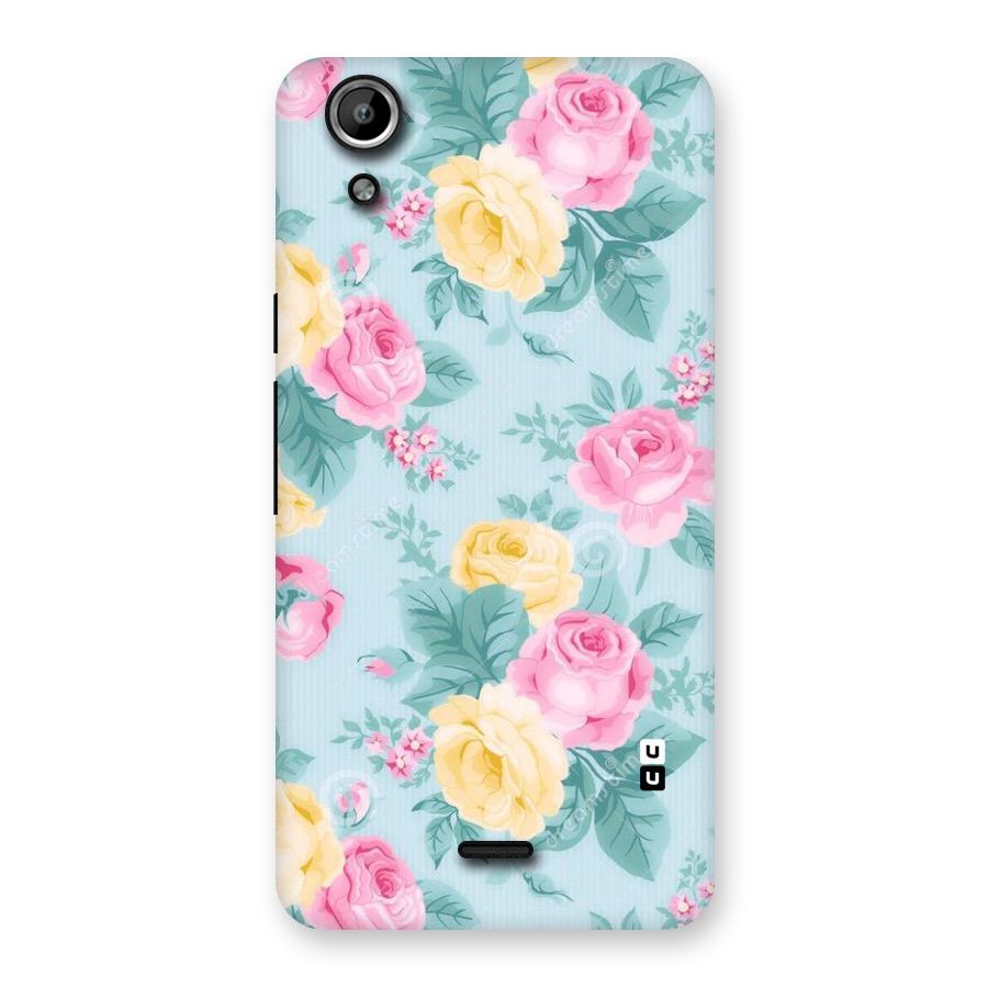 Vintage Pastels Back Case for Micromax Canvas Selfie Lens Q345