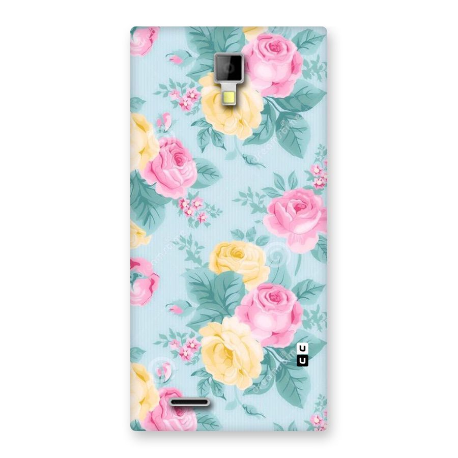 Vintage Pastels Back Case for Micromax Canvas Xpress A99