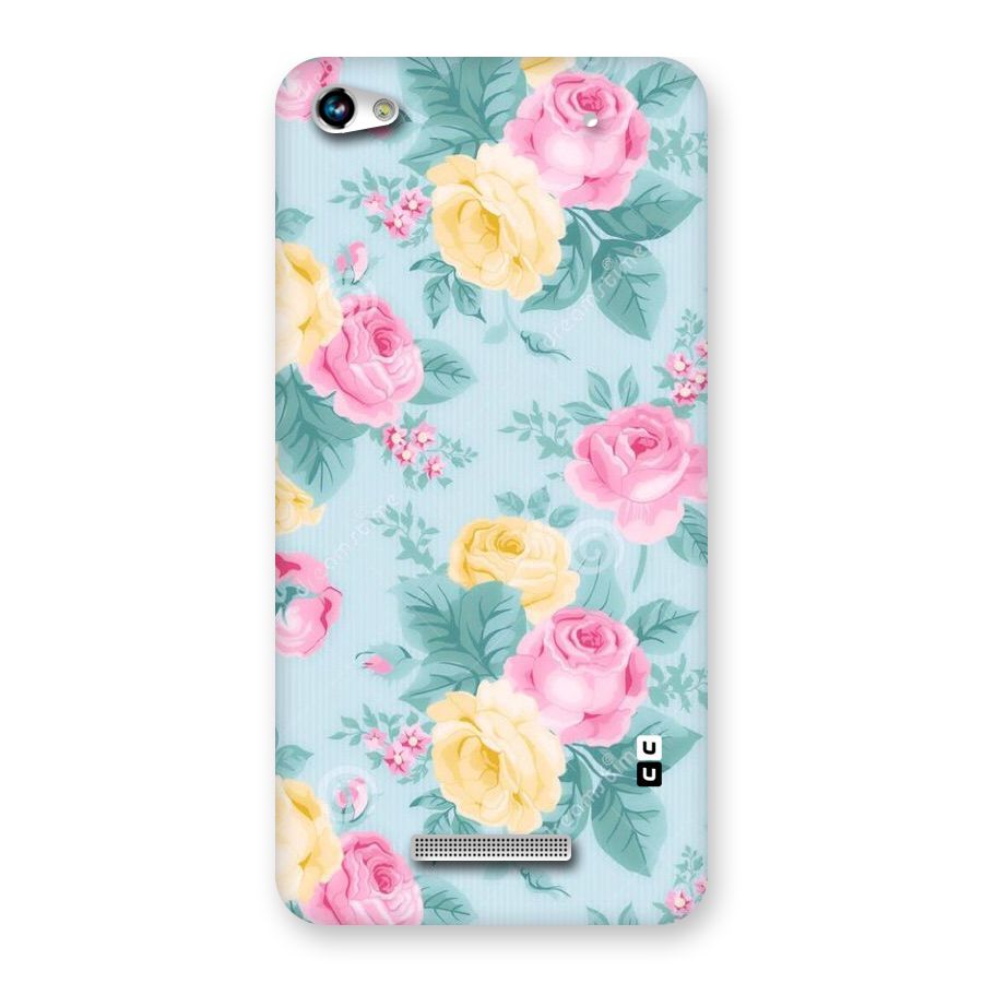 Vintage Pastels Back Case for Micromax Hue 2