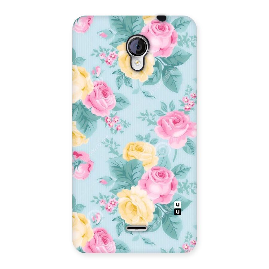 Vintage Pastels Back Case for Micromax Unite 2 A106