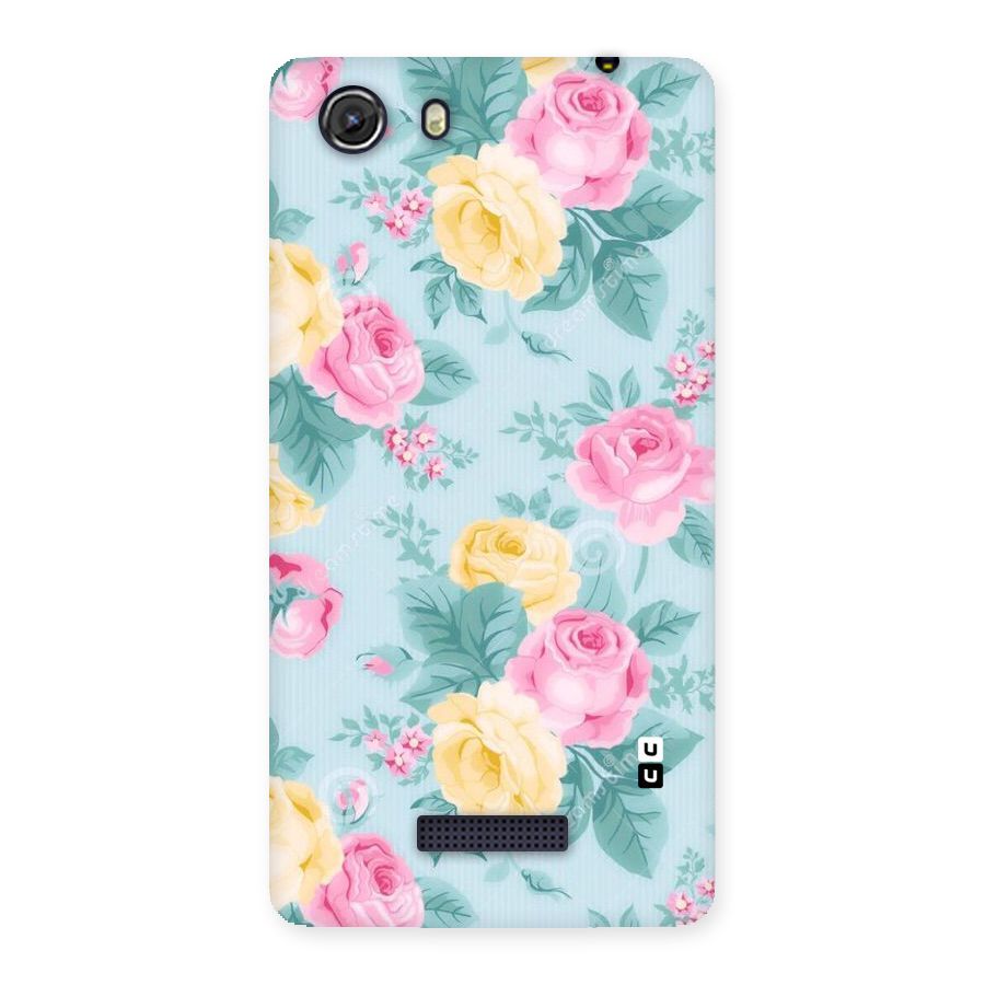 Vintage Pastels Back Case for Micromax Unite 3