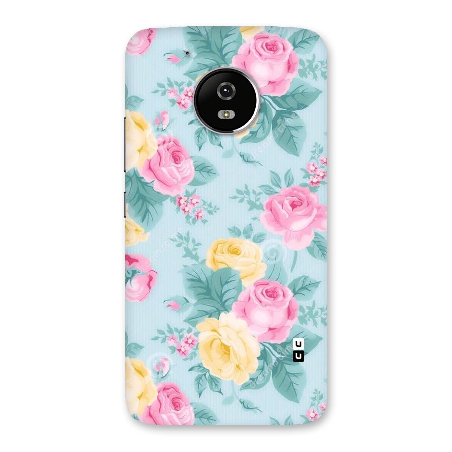 Vintage Pastels Back Case for Moto G5