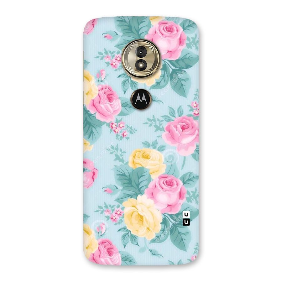 Vintage Pastels Back Case for Moto G6 Play