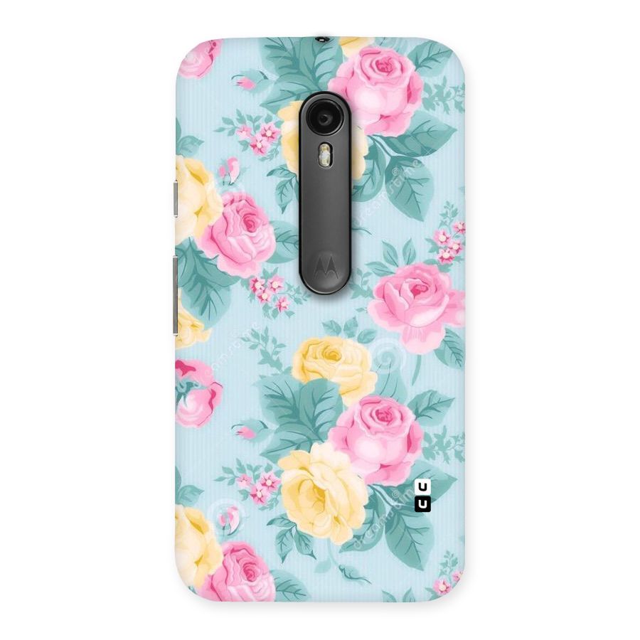 Vintage Pastels Back Case for Moto G Turbo