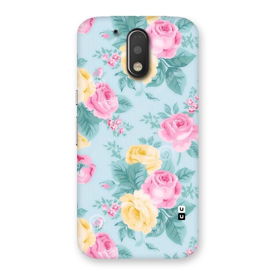 Vintage Pastels Back Case for Motorola Moto G4 Plus
