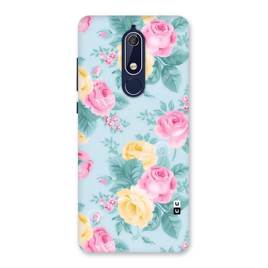 Vintage Pastels Back Case for Nokia 5.1