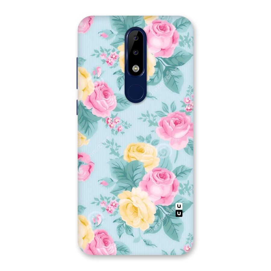 Vintage Pastels Back Case for Nokia 5.1 Plus