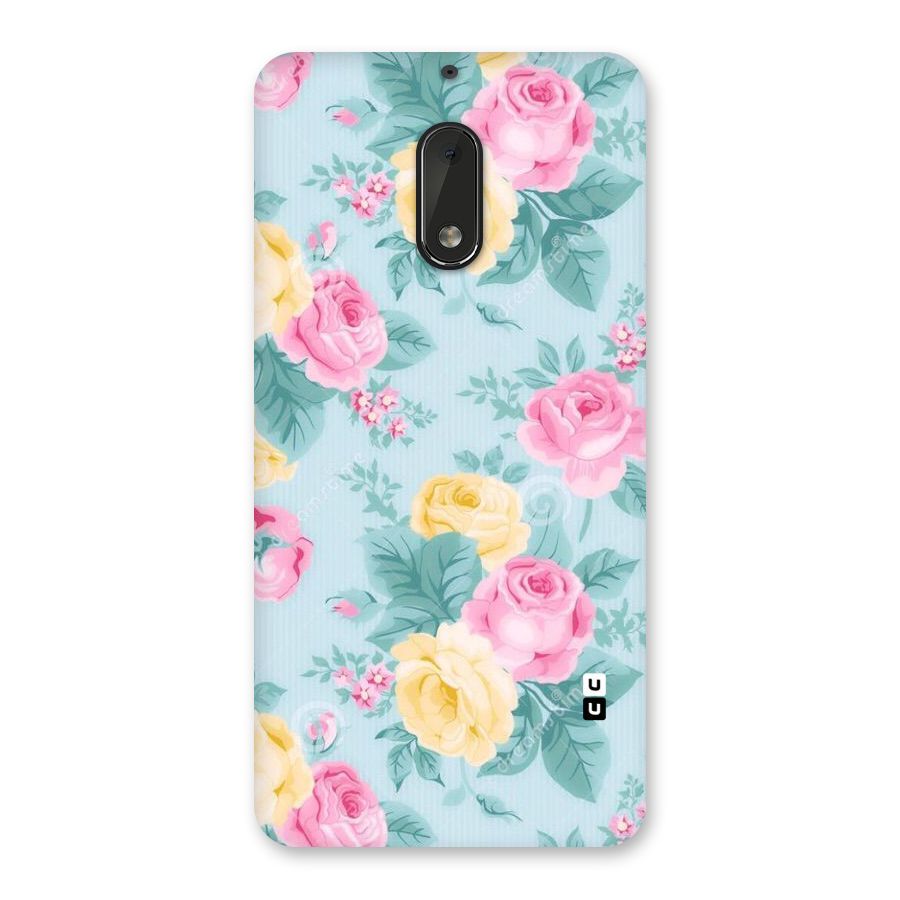 Vintage Pastels Back Case for Nokia 6