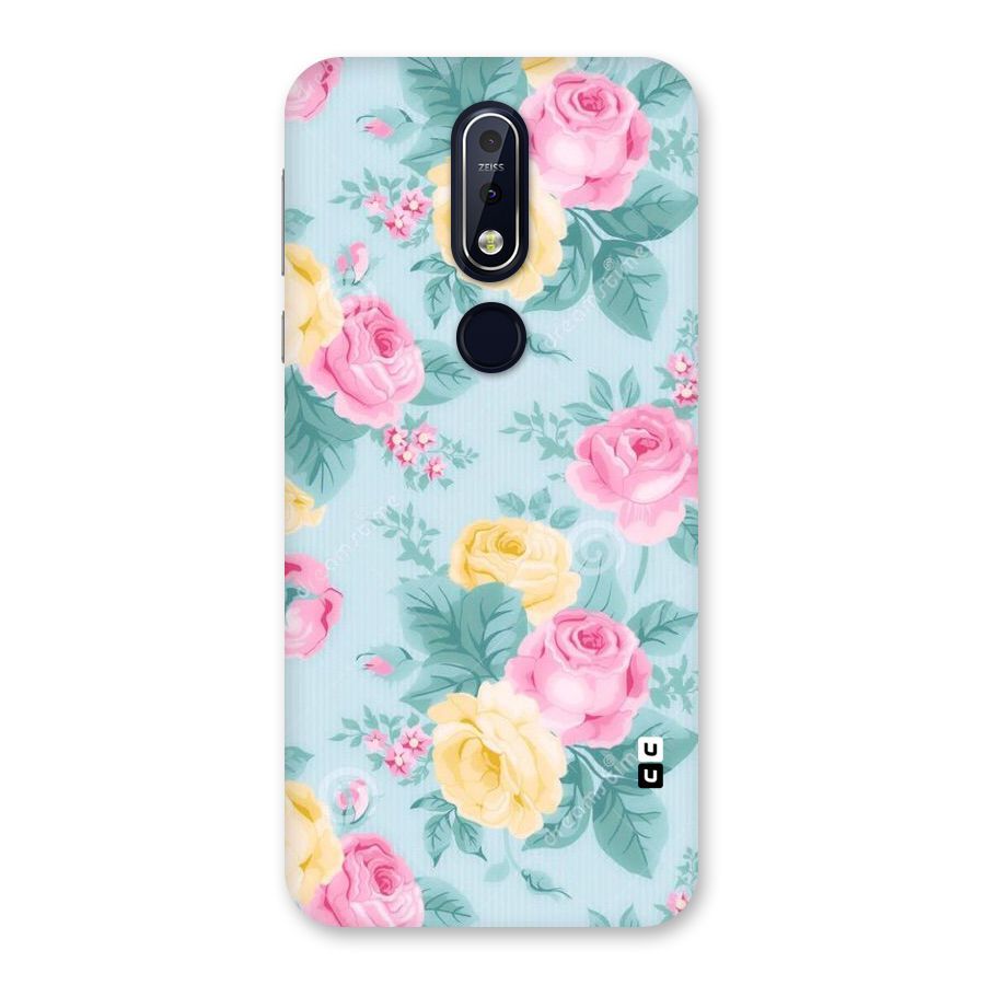 Vintage Pastels Back Case for Nokia 7.1