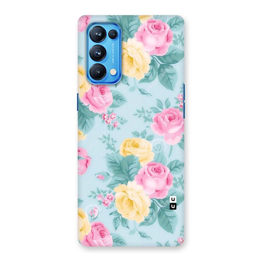Vintage Pastels Back Case for Oppo Reno5 Pro 5G