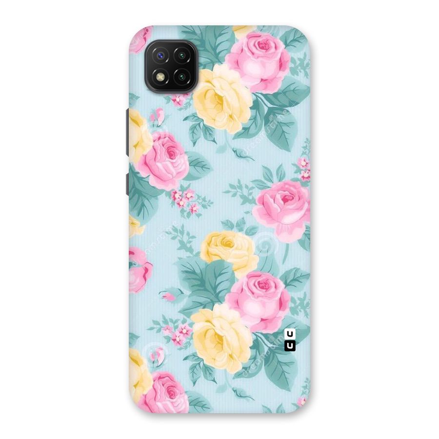 Vintage Pastels Back Case for Poco C3