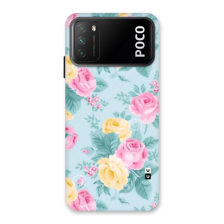 Vintage Pastels Back Case for Poco M3