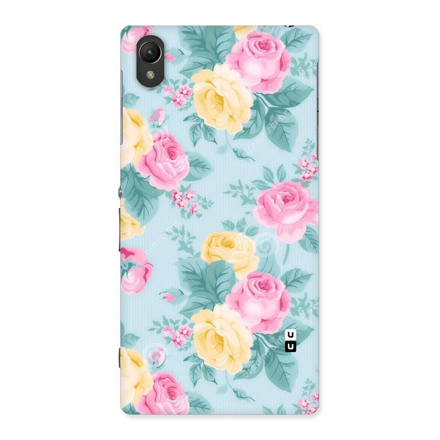 Vintage Pastels Back Case for Sony Xperia Z1