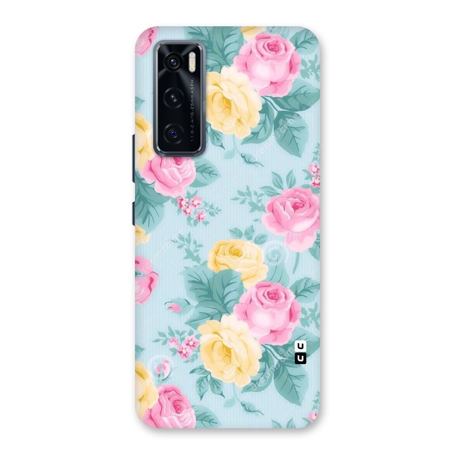 Vintage Pastels Back Case for Vivo V20 SE