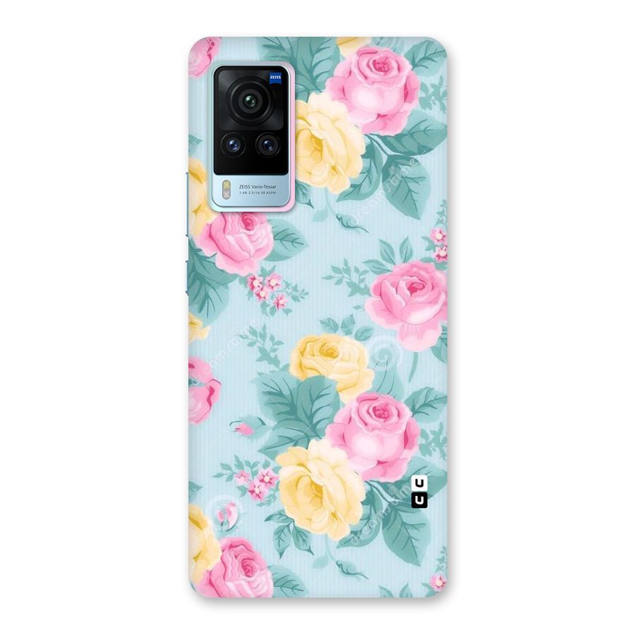 Vintage Pastels Back Case for Vivo X60 Pro