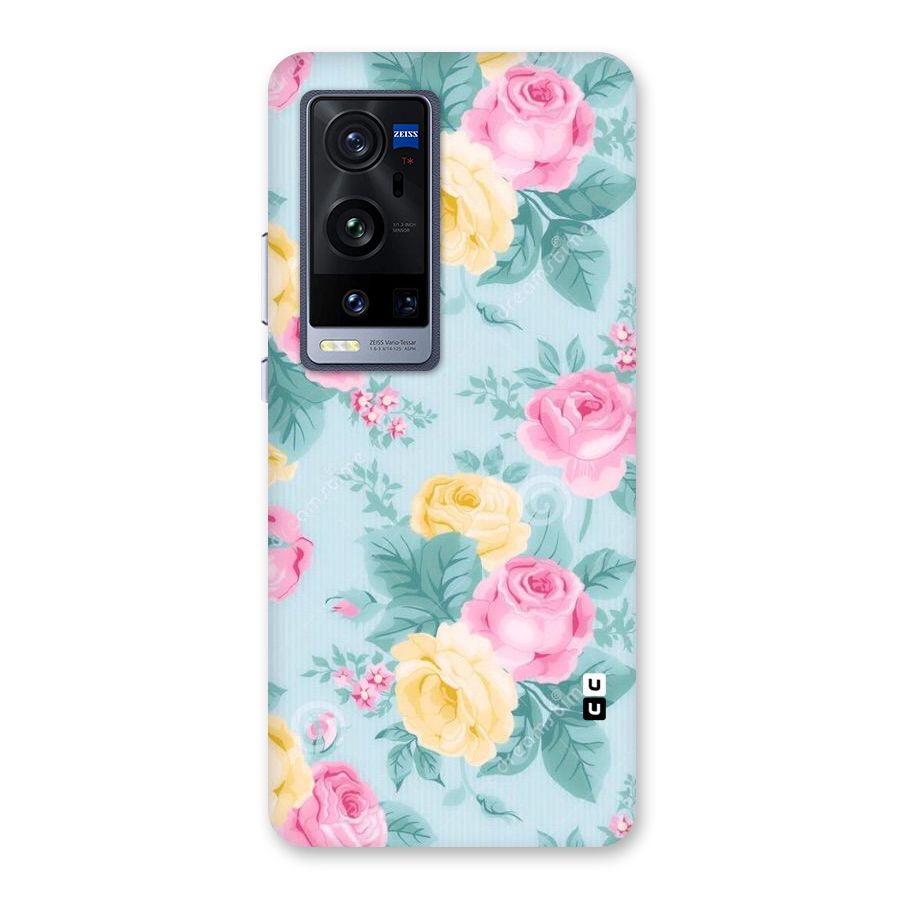 Vintage Pastels Back Case for Vivo X60 Pro Plus