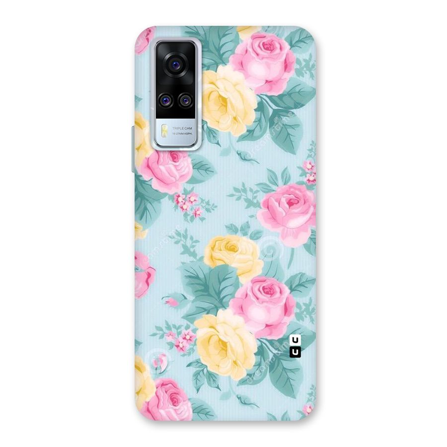 Vintage Pastels Back Case for Vivo Y31