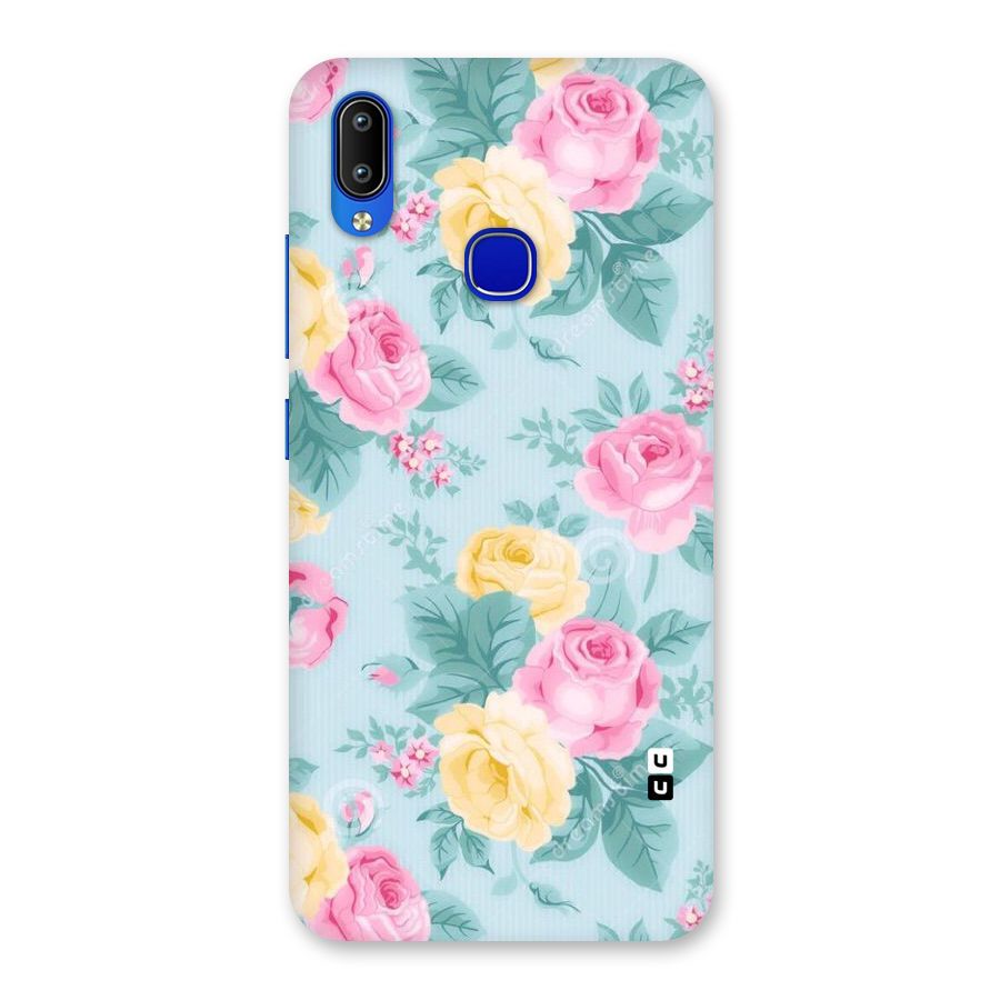 Vintage Pastels Back Case for Vivo Y91