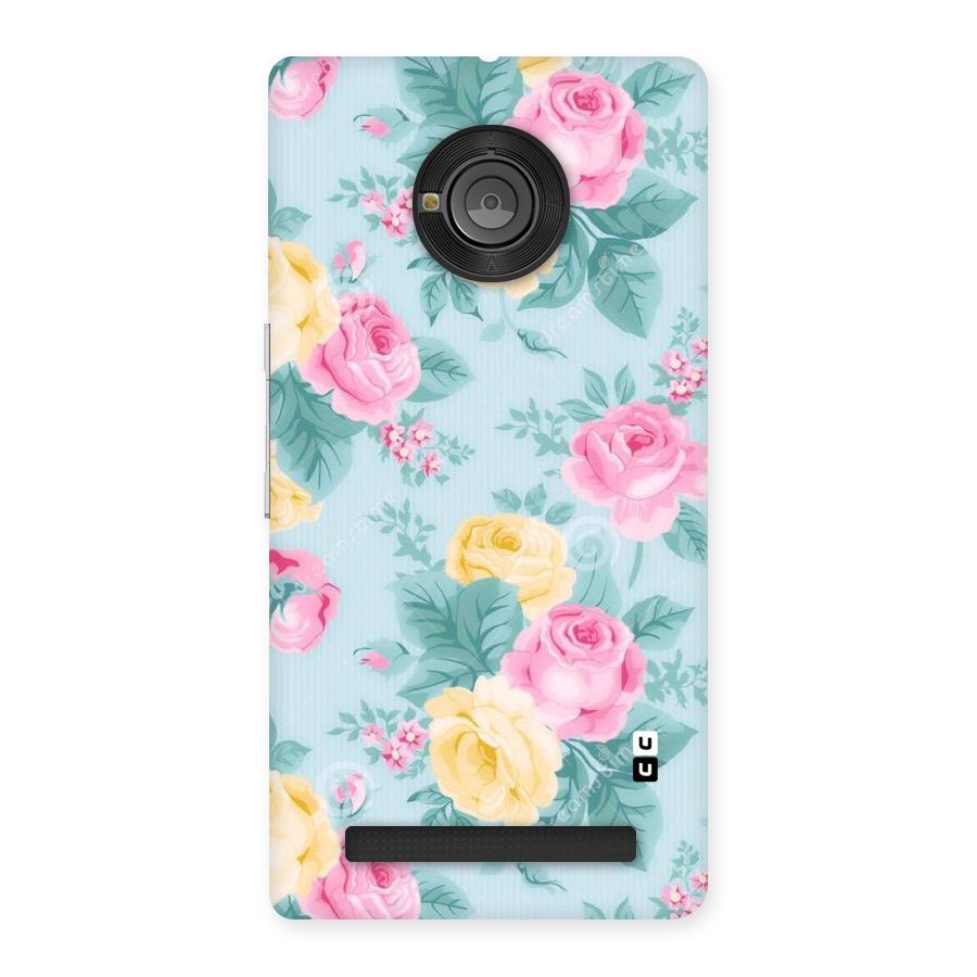 Vintage Pastels Back Case for Yu Yunique