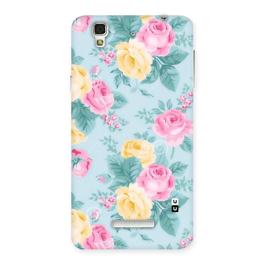 Vintage Pastels Back Case for Yu Yureka