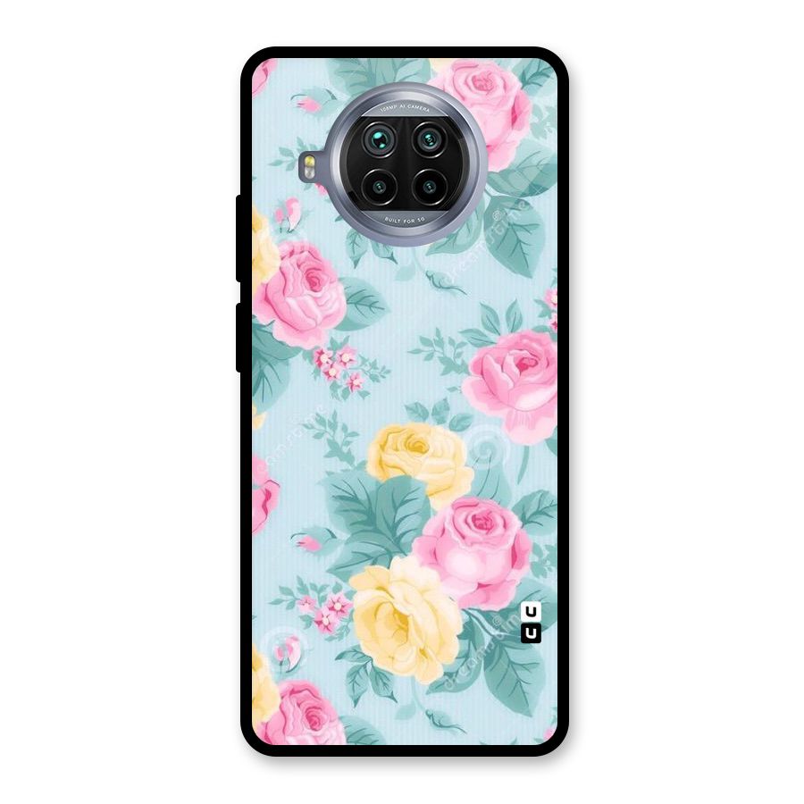 Vintage Pastels Glass Back Case for Mi 10i