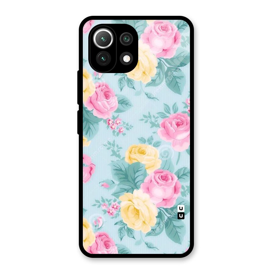 Vintage Pastels Glass Back Case for Mi 11 Lite NE 5G