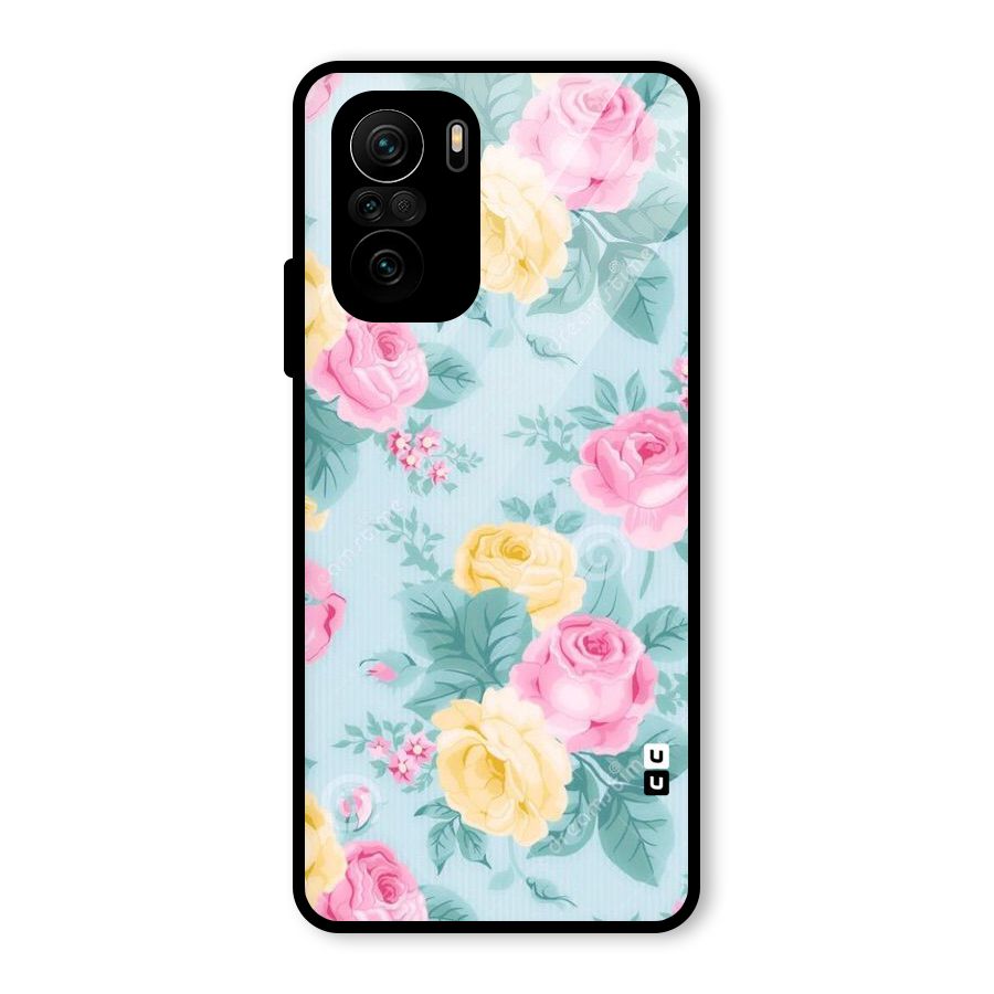 Vintage Pastels Glass Back Case for Mi 11x