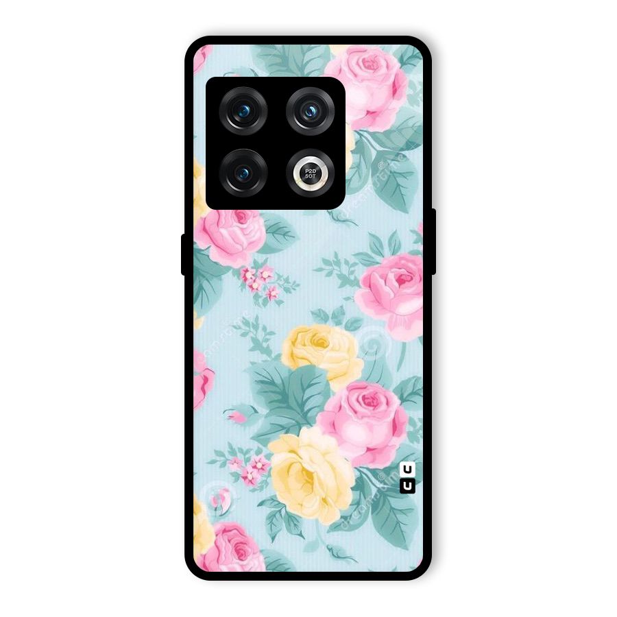 Vintage Pastels Glass Back Case for OnePlus 10 Pro 5G